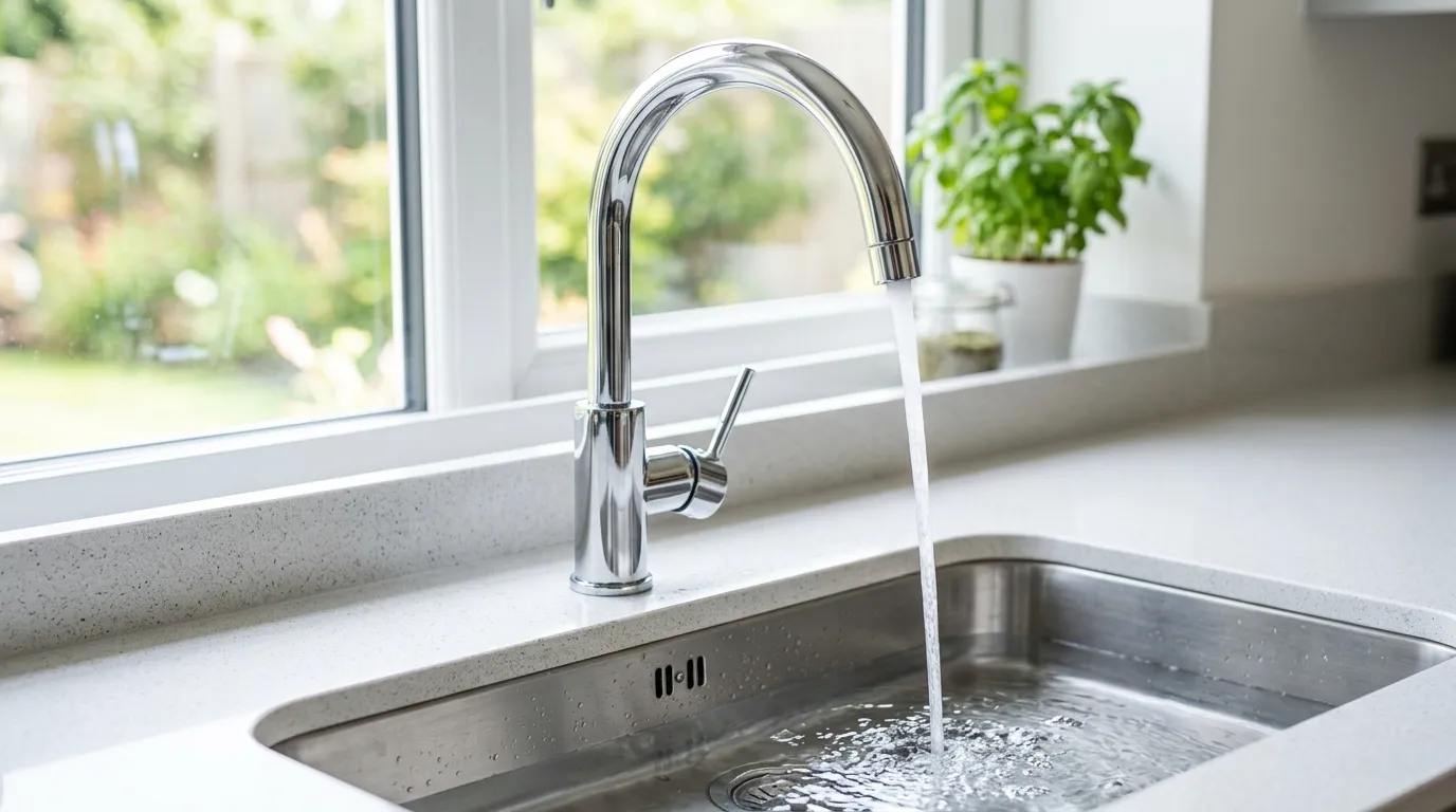 Local Plumbing Master Pros same day plumber fixing a faucet in Gasport, NY